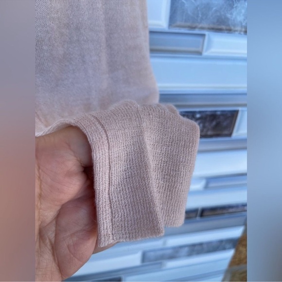 Enza costa pullover sweater sheer top small - Picture 3 of 7